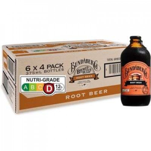 BUNDABERG ROOT BEER 6X4X375ML