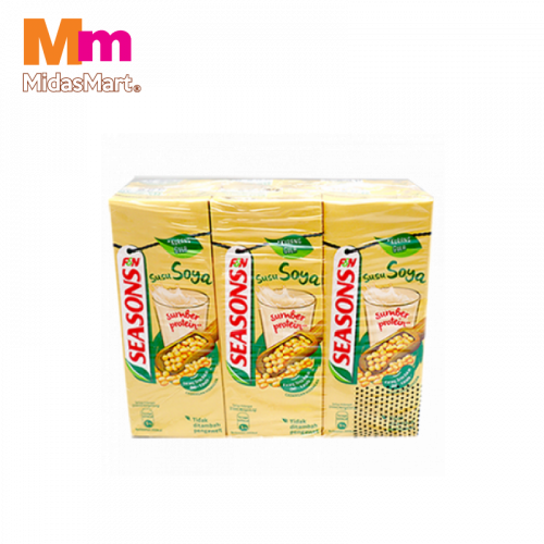 F&N SEASONS SOYA BEAN 1X6X250ML