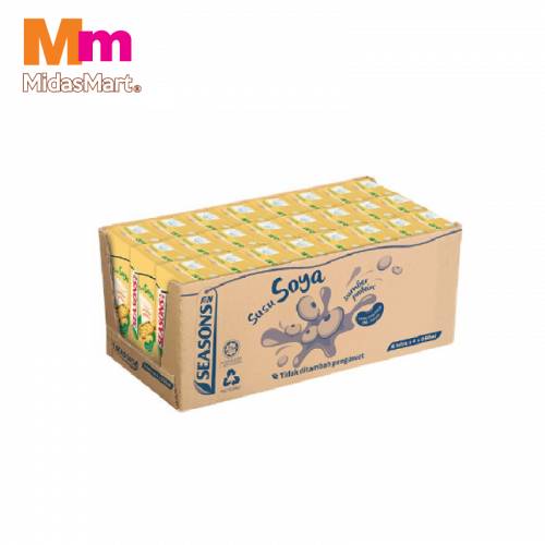 F&N SEASONS SOYA BEAN 4X6X250ML