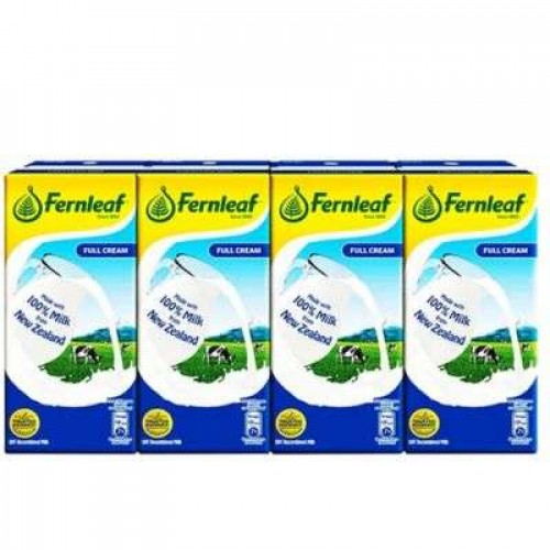 FERNLEAF FULL CREAM UHT MILK 1X4X200ML