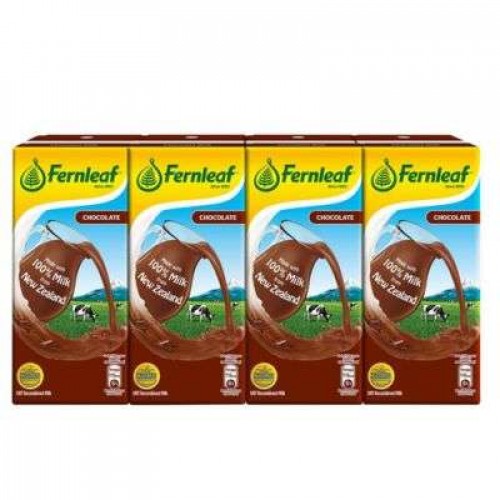 FERNLEAF CHOC UHT MILK 1X4X200ML