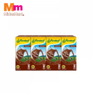 FERNLEAF CHOC UHT MILK 1X4X200ML