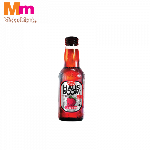 Hausboom Sparkling Strawberry 1x275ml Hausboom Sparkling Strawberry 1x275ml