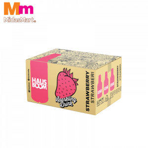 Hausboom Sparkling Strawberry 24x275ml Hausboom Sparkling Strawberry 24x275ml