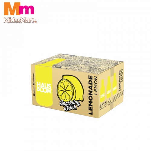 Hausboom Sparkling Lemonade 24x275ml Hausboom Sparkling Lemonade 24x275ml