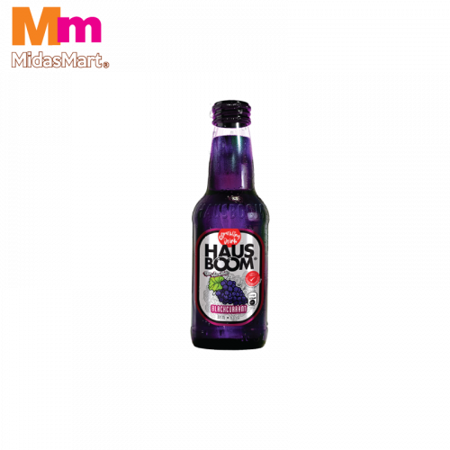Hausboom Sparkling Blackcurrant 1x275ml 