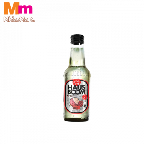 Hausboom Sparkling Lychee 1x275ml Hausboom Sparkling Lychee 1x275ml