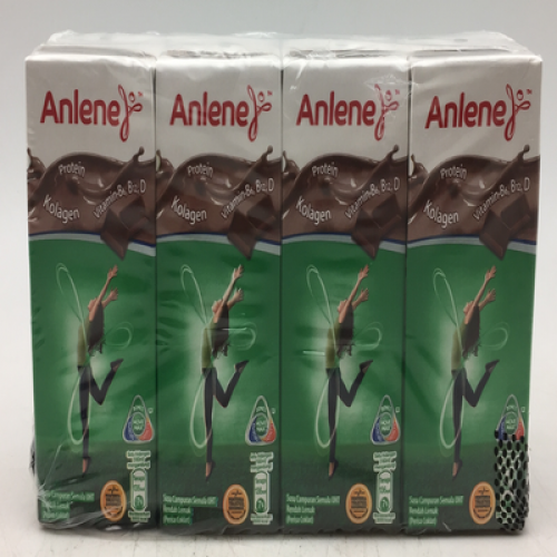 ANLENE UHT MILK CHOC 1X4X180ML