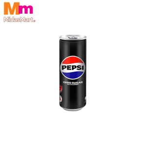 PEPSI BLACK ZERO SUGAR SODA CAN (330ML)