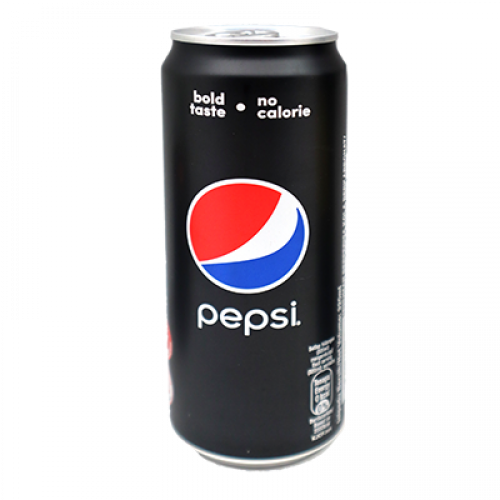 PEPSI BLACK CAN 1X330ML