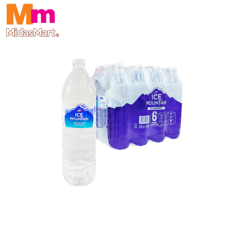 ICE MOUNTAIN DRINKING WATER (12 X 1.5L)