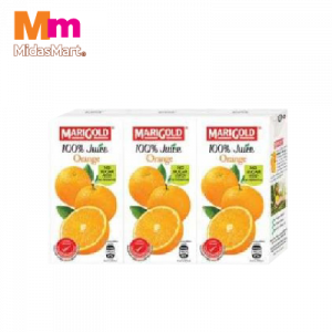 MARIGOLD 100% JUICE ORANGE 1X3X200ML