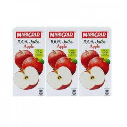 MARIGOLD 100% JUICE APPLE 1X3X200ML