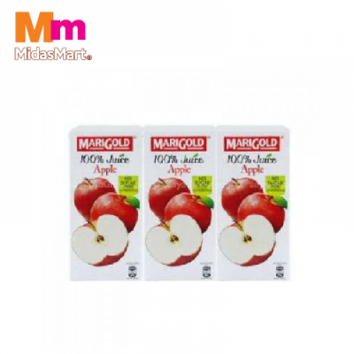 MARIGOLD 100% JUICE APPLE 1X3X200ML MARIGOLD 100% JUICE APPLE 1X3X200ML