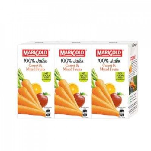 MARIGOLD 100% JUICE CARROT MF 1X3X200ML