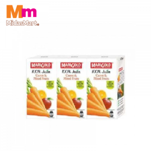 MARIGOLD 100% JUICE CARROT MF 1X3X200ML