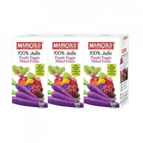 MARIGOLD 100% JUICE PURP VEGE MF 1X3X200ML