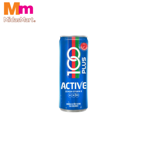100 PLUS ACTIVE ISOTONIC CAN (300ML)