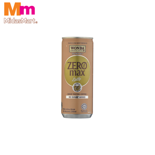 WONDA COFFEE ZERO MAX LATTE (240ML)