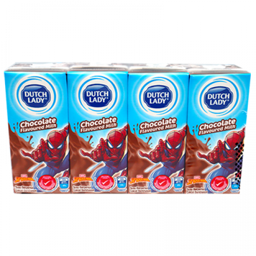 DUTCH LADY UHT KIDS CHOC 1X4X180ML