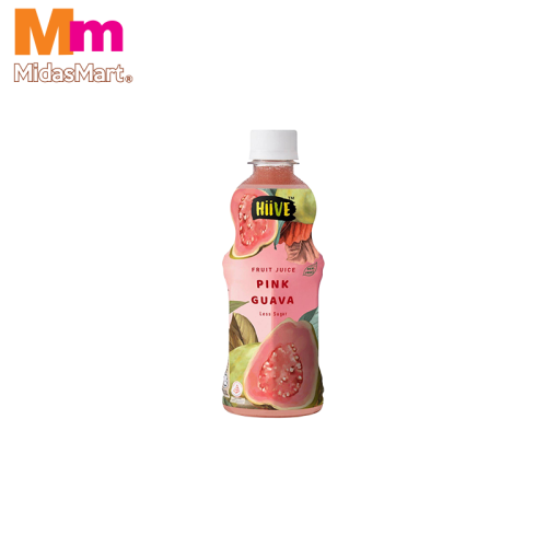 HIIVE PINK GUAVA FRUIT JUICE (350ML)