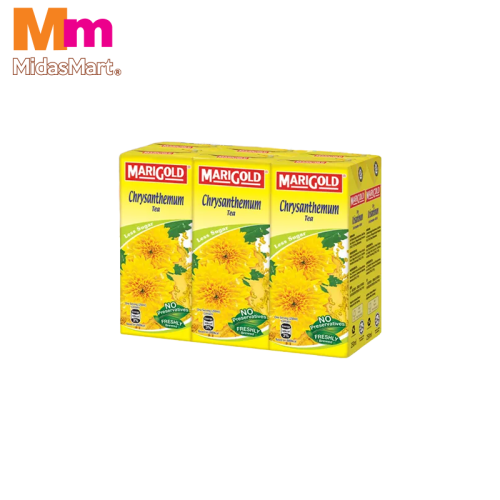 MARIGOLD CHRYSANTHEMUM TEA LOW SUGAR PACK (6 X 250ML)
