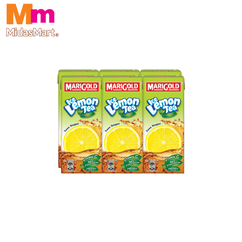 MARIGOLD ICE LEMON TEA LESS SUGAR (6 X 250ML)