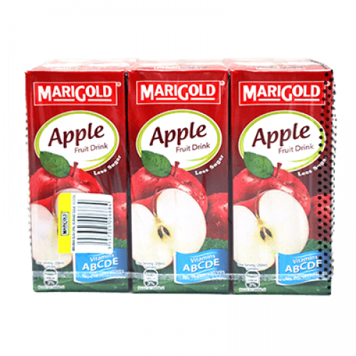 MARIGOLD APPLE L/SUGAR 1X6X250ML