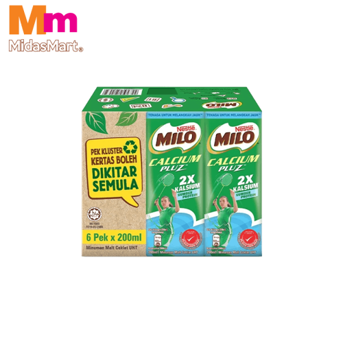 MILO ACTIV-GO NUTRIPLUZ UHT MILK MULTIPACK (6 x 200ML)