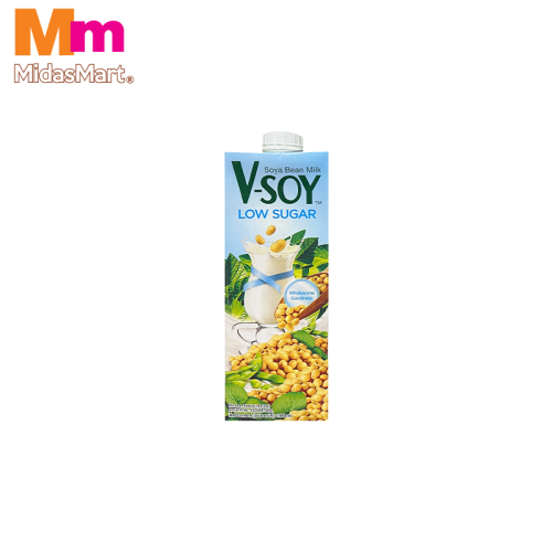 V-SOY LOW SUGAR SOYA BEAN MILK (1L)