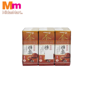 POKKA HOUJICHA ROASTED GREEN TEA MULTIPACK (6 x 250ML)