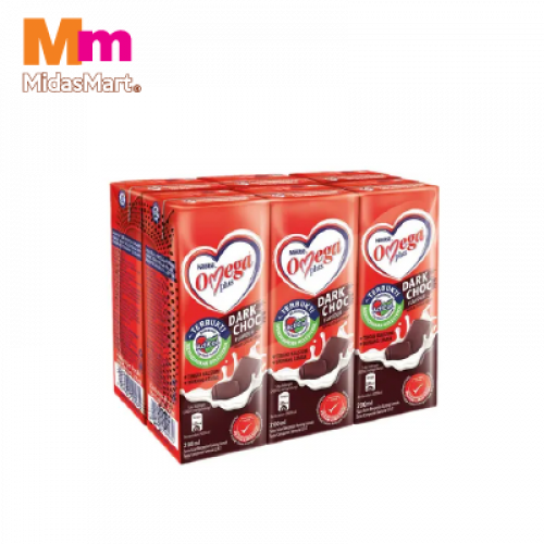 NESTLE OMEGA PLUS DARK CHOCO 1X6X200ML