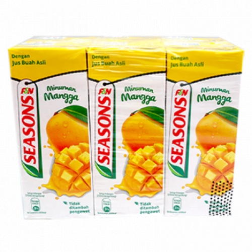 F&N SEASON'S MANGO 1X6X250ML