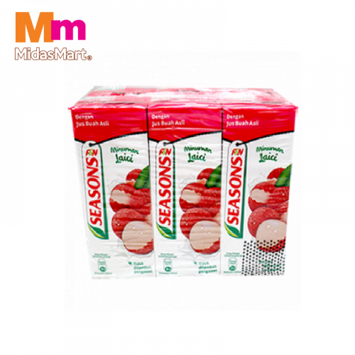 F&N SEASON'S LYCHEE 1X6X250ML