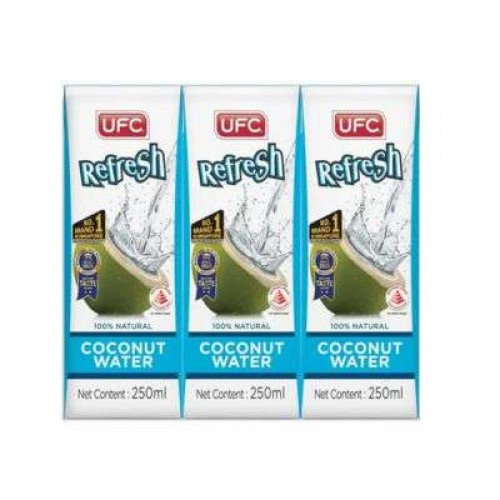 UFC COCONUT WATER 1X3X250ML