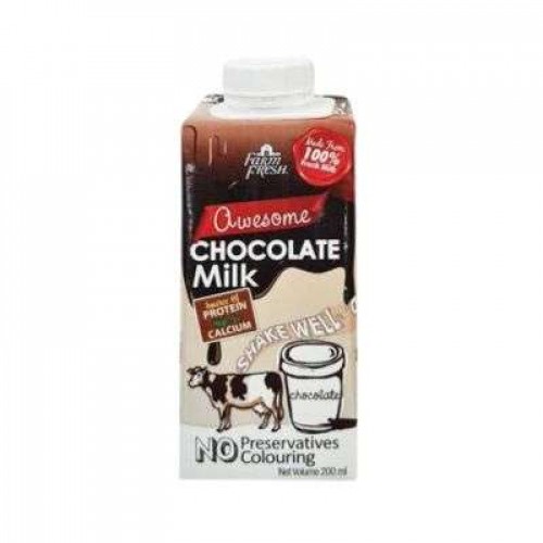 FARM FRESH UHT CHOCO MILK 1X200ML 