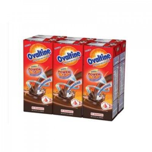 OVALTINE MALTED CHOCO DRINK 1X6X236ML