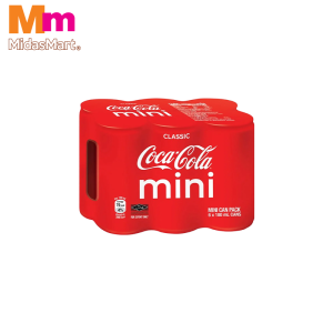 COCA-COLA CLASSIC MINI CAN PACK (6 X 180ML)
