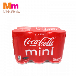 COCA COLA CAN CLASSIC MINI 6X180ML