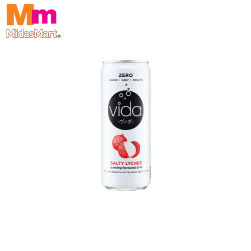 VIDA ZERO SALTY LYCHEE DRINK CAN (325ML)