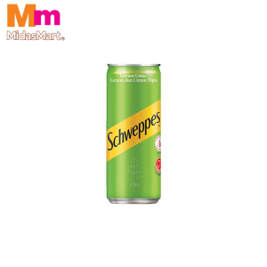 SCHWEPPES LEMON LIME SODA CAN (320ML)