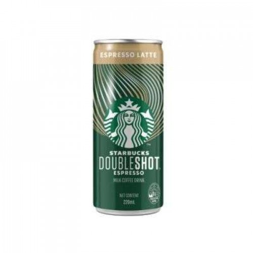 STARBUCKS D/SHOT ESP LATTE  1X220ML