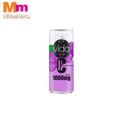 VIDA C BLACKCURRANT SPARKLING DRINK (325ML)