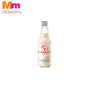 VITAMILK SOYA BEAN MILK REGULAR BOTTLE (300ML)