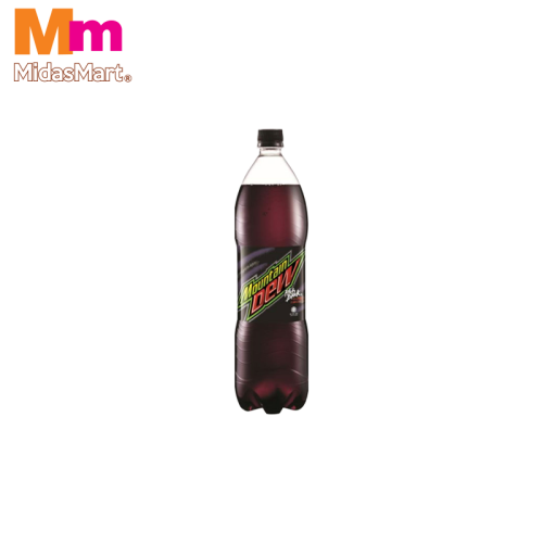 MOUNTAIN DEW PITCH BLACK SODA (1.5 LITERS)