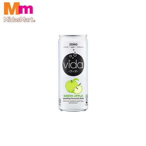 VIDA ZERO GREEN APPLE SPARKLING DRINK (325ML)