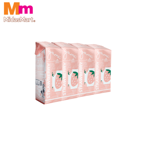 YARRA BFF UHT STRAWBERRY MILK PACK (4 X 200ML)