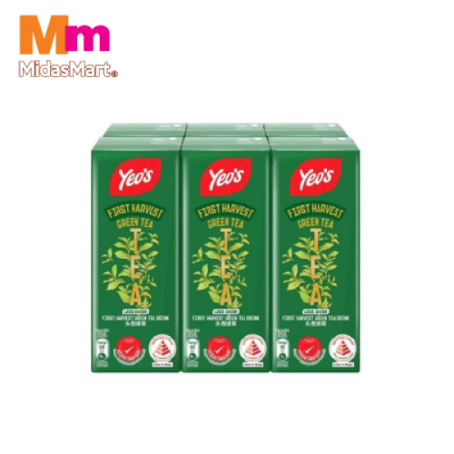 YEO'S FIRST HARVEST G/TEA 1X6X250ML