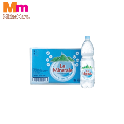 LE MINERALE NATURAL MINERAL WATER WHOLESALE PACK (24 X 330ML)