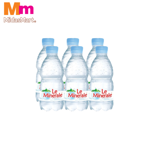 LE MINERALE NATURAL MINERAL WATER PACK (6 X 330ML)